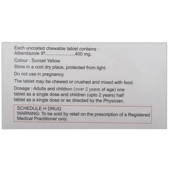 noworm 400mg tablet 1's